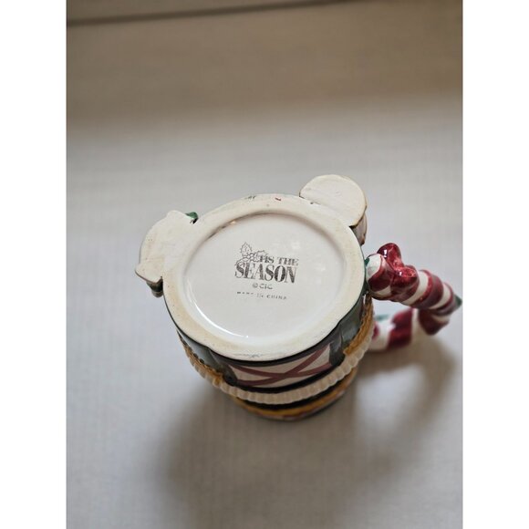 Christmas NUTCRACKER Tis the Season Coffee Mug Oversize Vintage Holiday - Picture 6 of 6